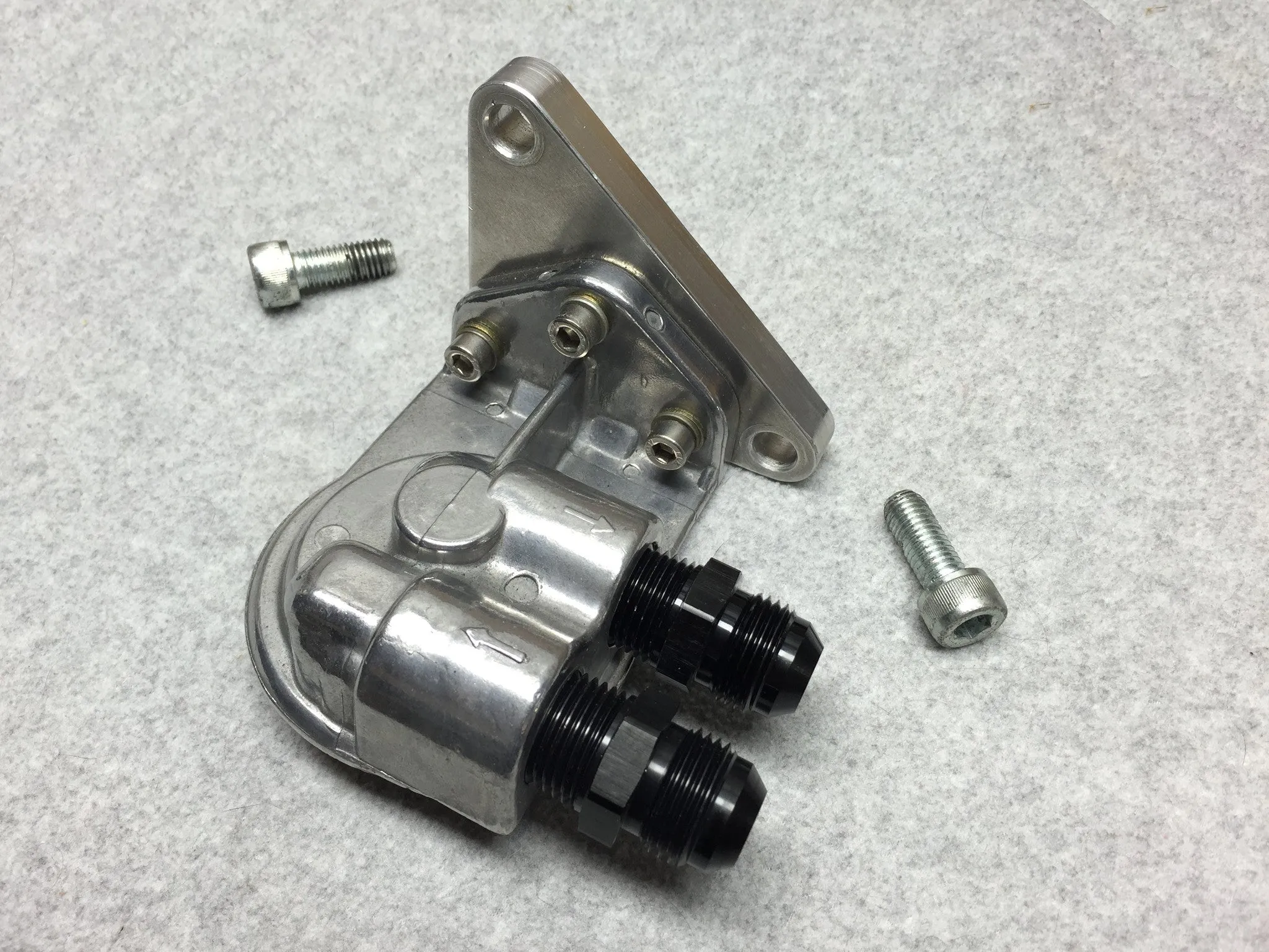 300ZX LSx Swap Oil Filter Relocation Kit