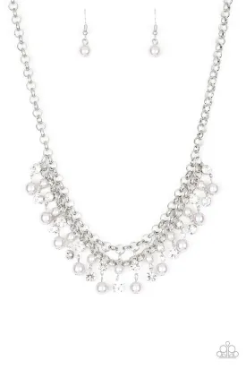 A Touch of CLASSY Silver Paparazzi Necklace