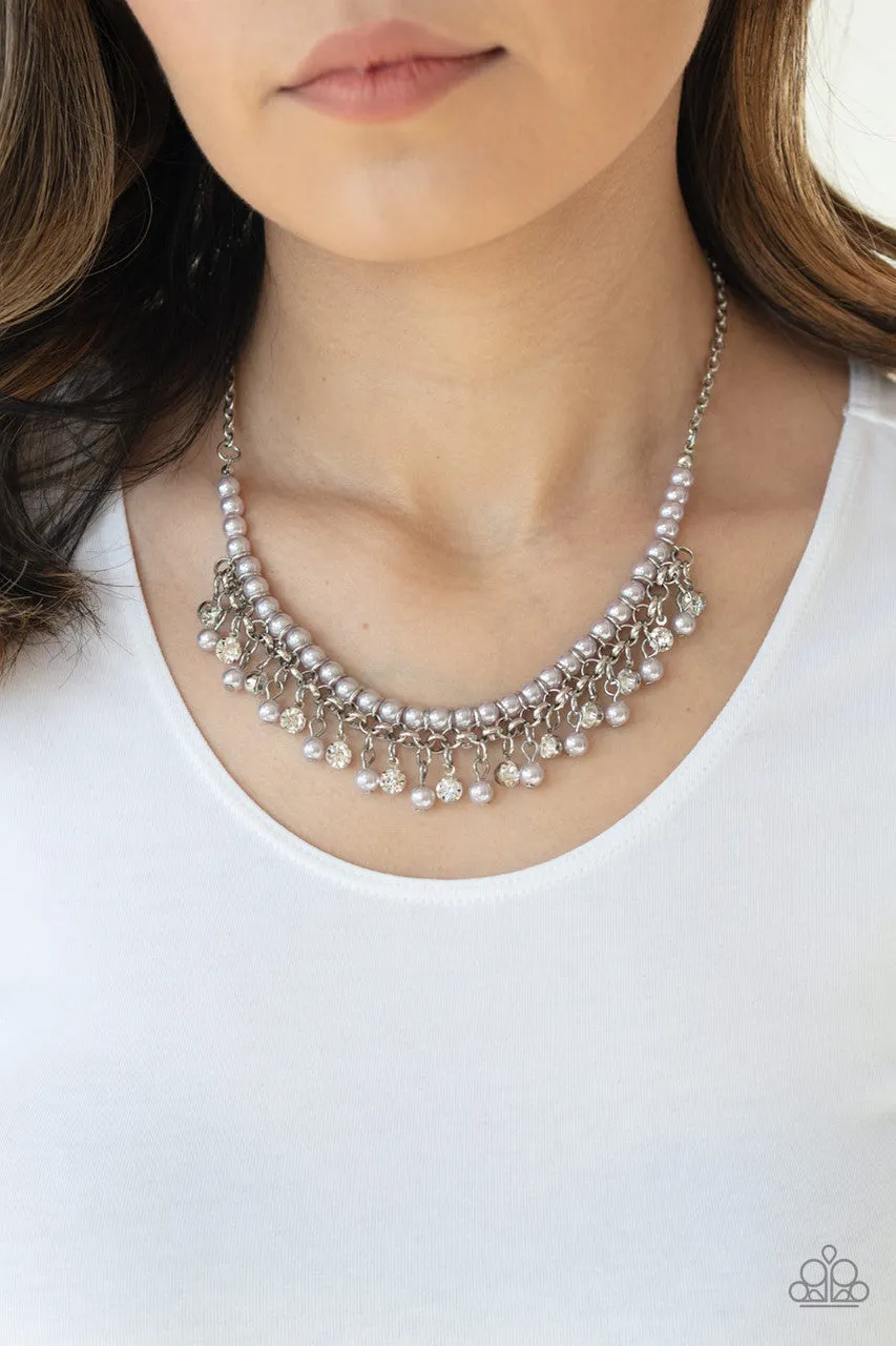 A Touch of CLASSY Silver Paparazzi Necklace