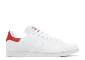 Adidas STAN SMITH 'WHITE VIVID RED' sneakers, white
