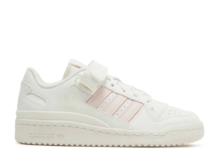 Adidas WMNS FORUM LOW CREST 'WHITE PASTEL PINK' sneakers, white