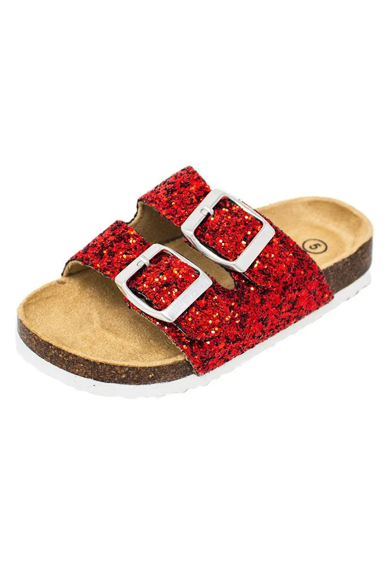 Birkley Glitter Sandals