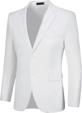 Blazer for Men Casual Mens Suit Jacket Slim Fit Men's Suit Outfit Notch Lapel Men's Sport Coats & Blazers
