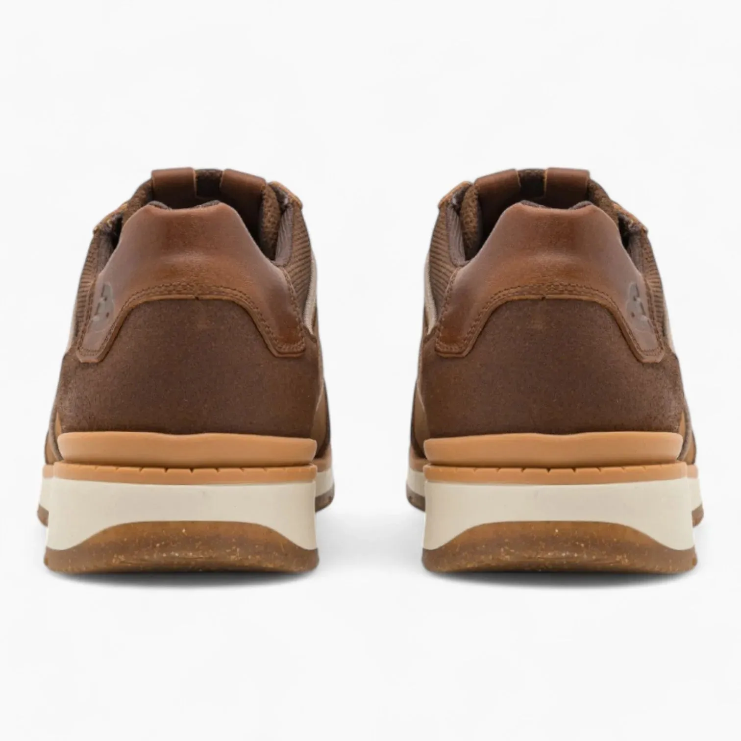 BullBoxer Men's Casual Shoes with Brown Nubuck Upper