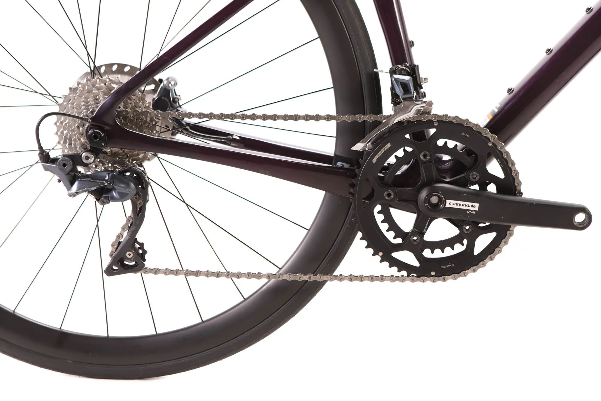 Cannondale SuperSix Evo Shimano Ultegra Disc Road Bike 2021, Size 48cm