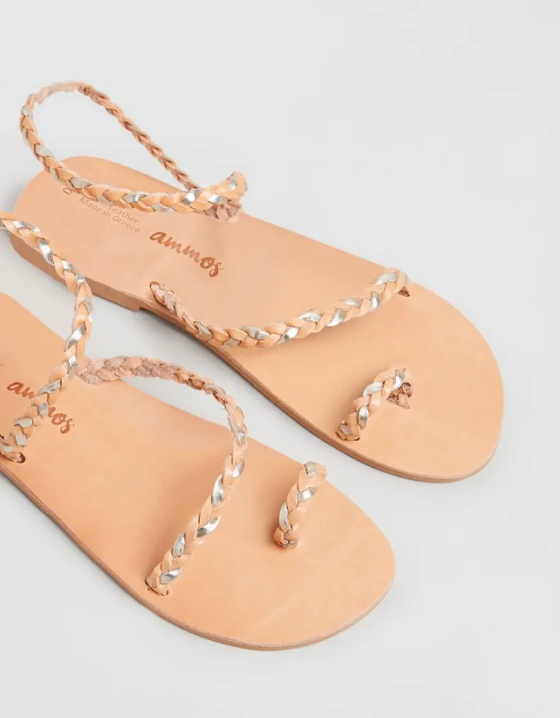Clio Sandals - Tan/Gold 40, 42