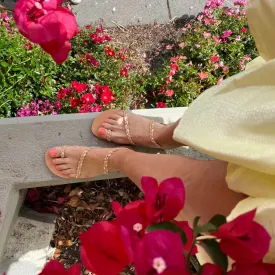Clio Sandals - Tan/Gold 40, 42