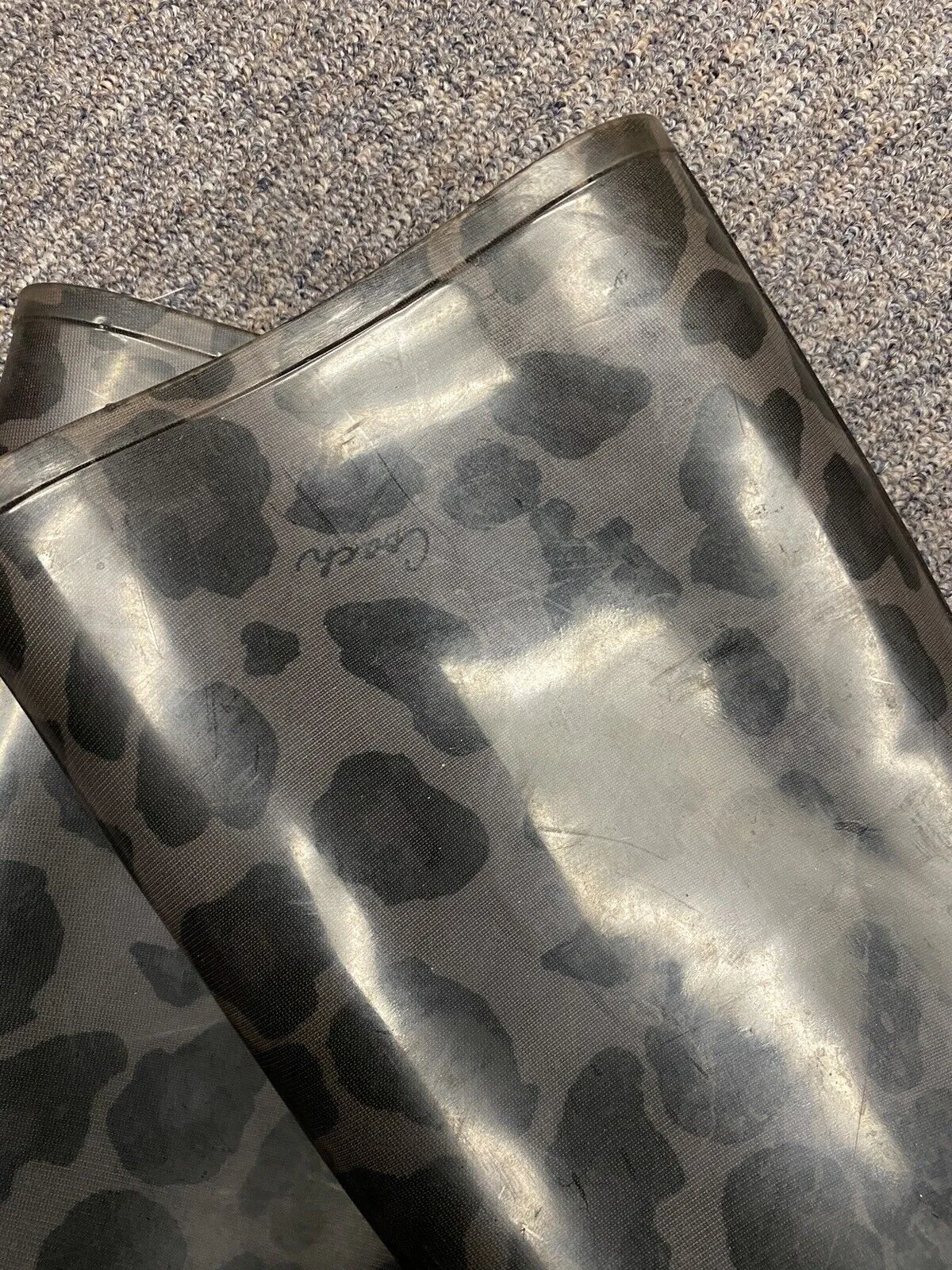 Coach Animal Print Rain boots Size 5