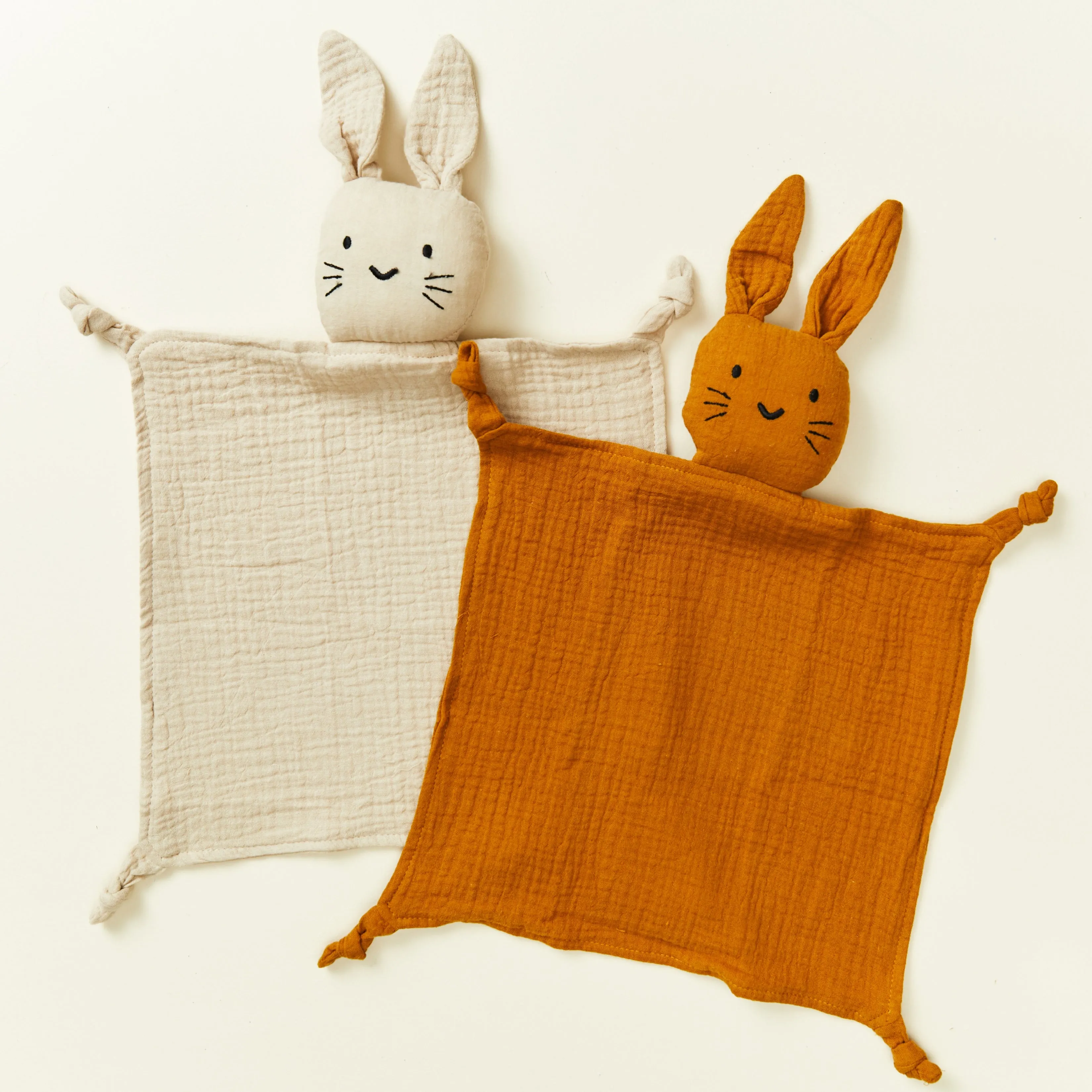 Cotton Baby Comforter Thumper The Bunny — Teal