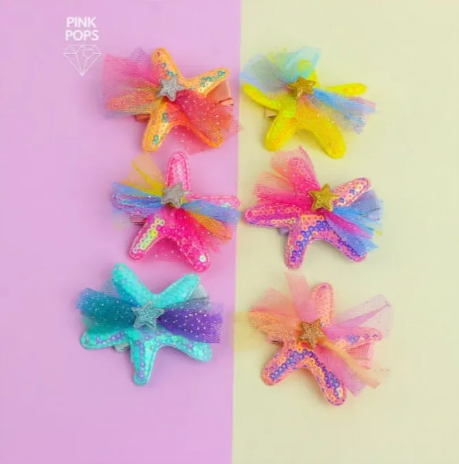 Cute Shimmering Kids Hair Clips