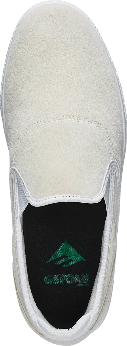 EMERICA WINO G6 SLIP ON CUPSOLE - WHITE