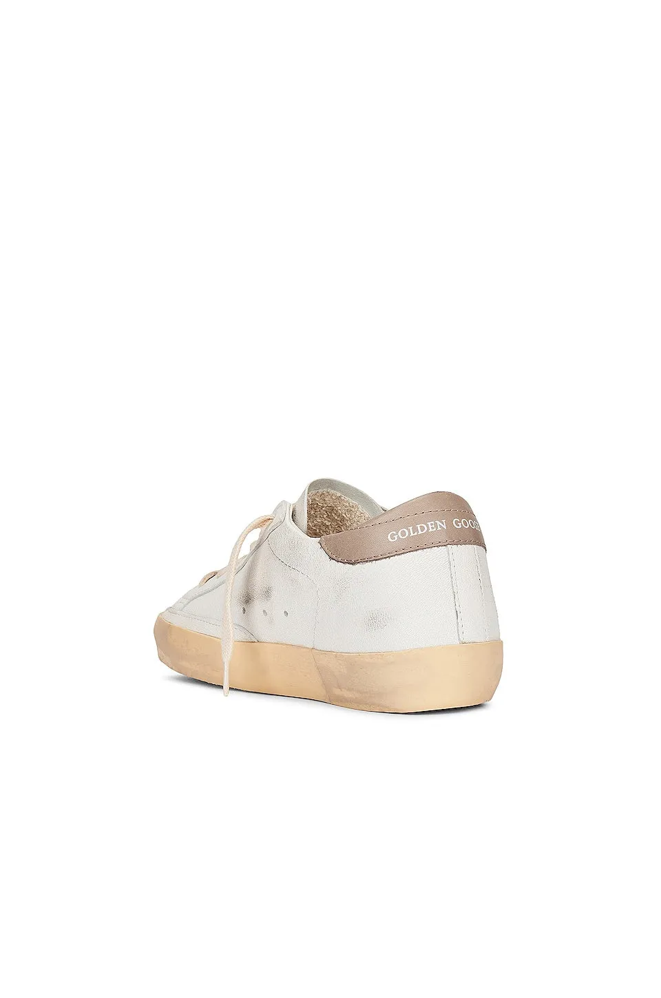 Golden Goose Super-Star sneakers, White, Antique Pink, Gray