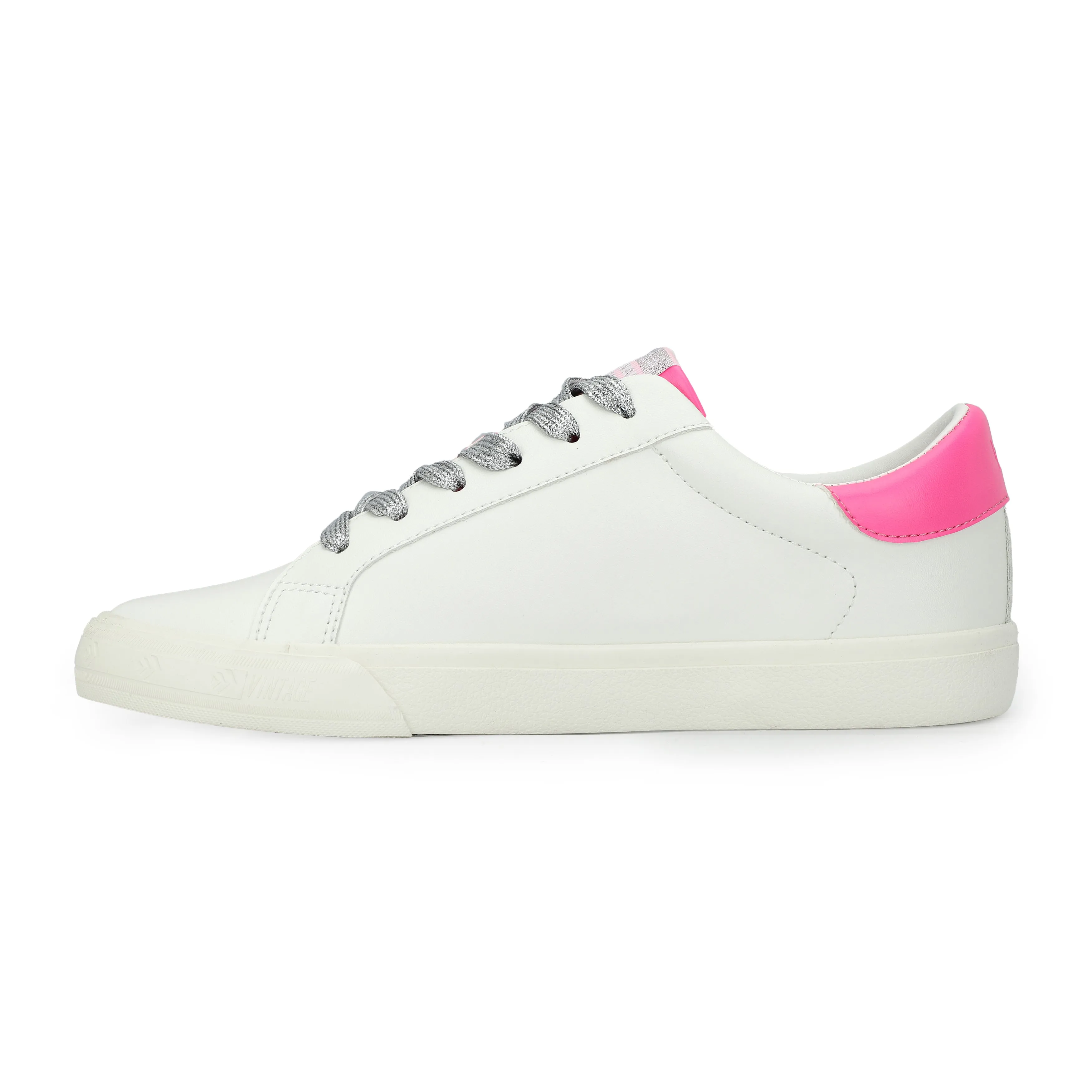 GRANDE - WHITE/WASHED SILVER/PINK