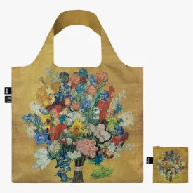 Loqi Tote Bag with Zip Pouch - VAN GOGH MUSEUM Gold Flower