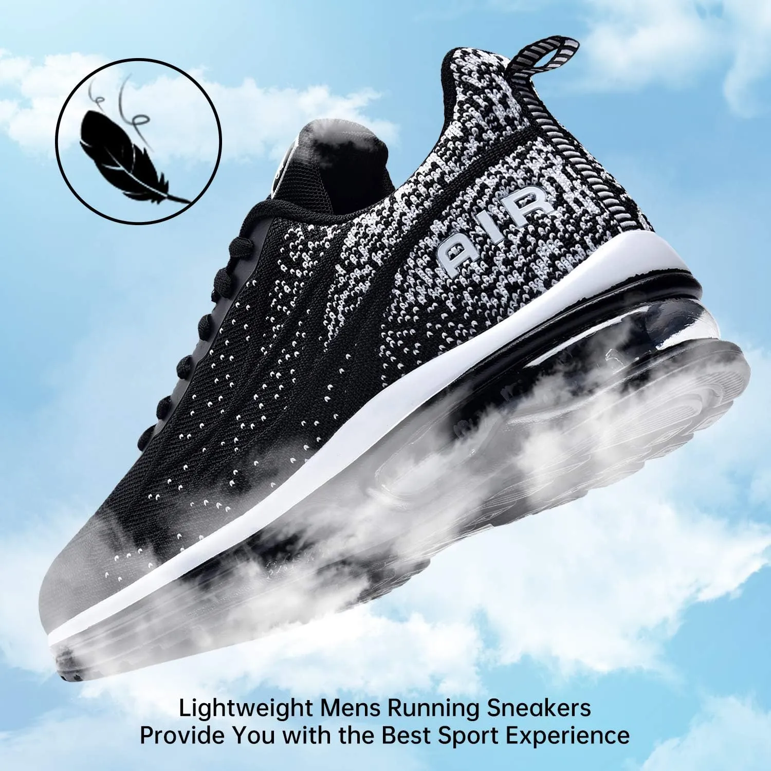 MEHOTO Mens Tennis Running Sneakers, Men Sport Fitness Gym Jogging Walking Lightweight Athletic Shoes
