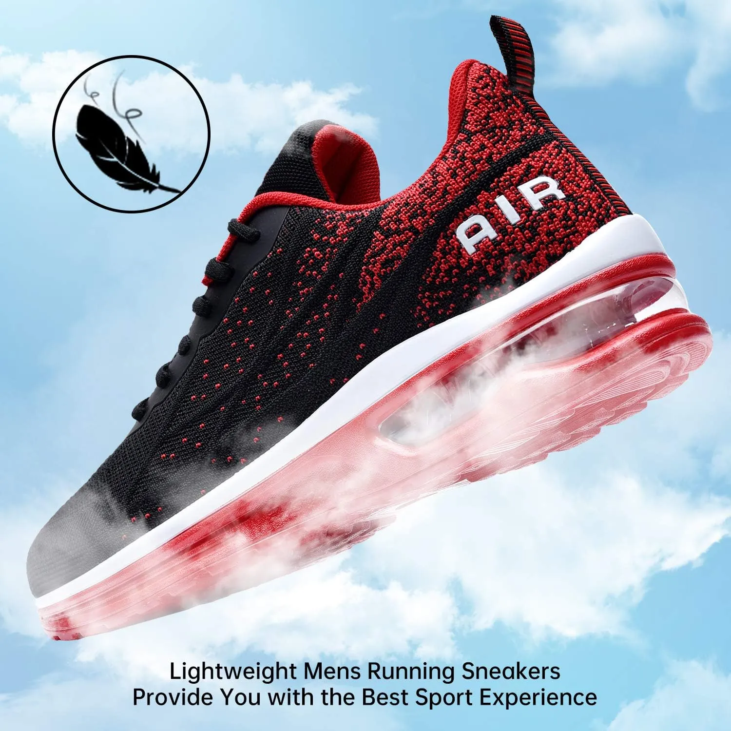 MEHOTO Mens Tennis Running Sneakers, Men Sport Fitness Gym Jogging Walking Lightweight Athletic Shoes