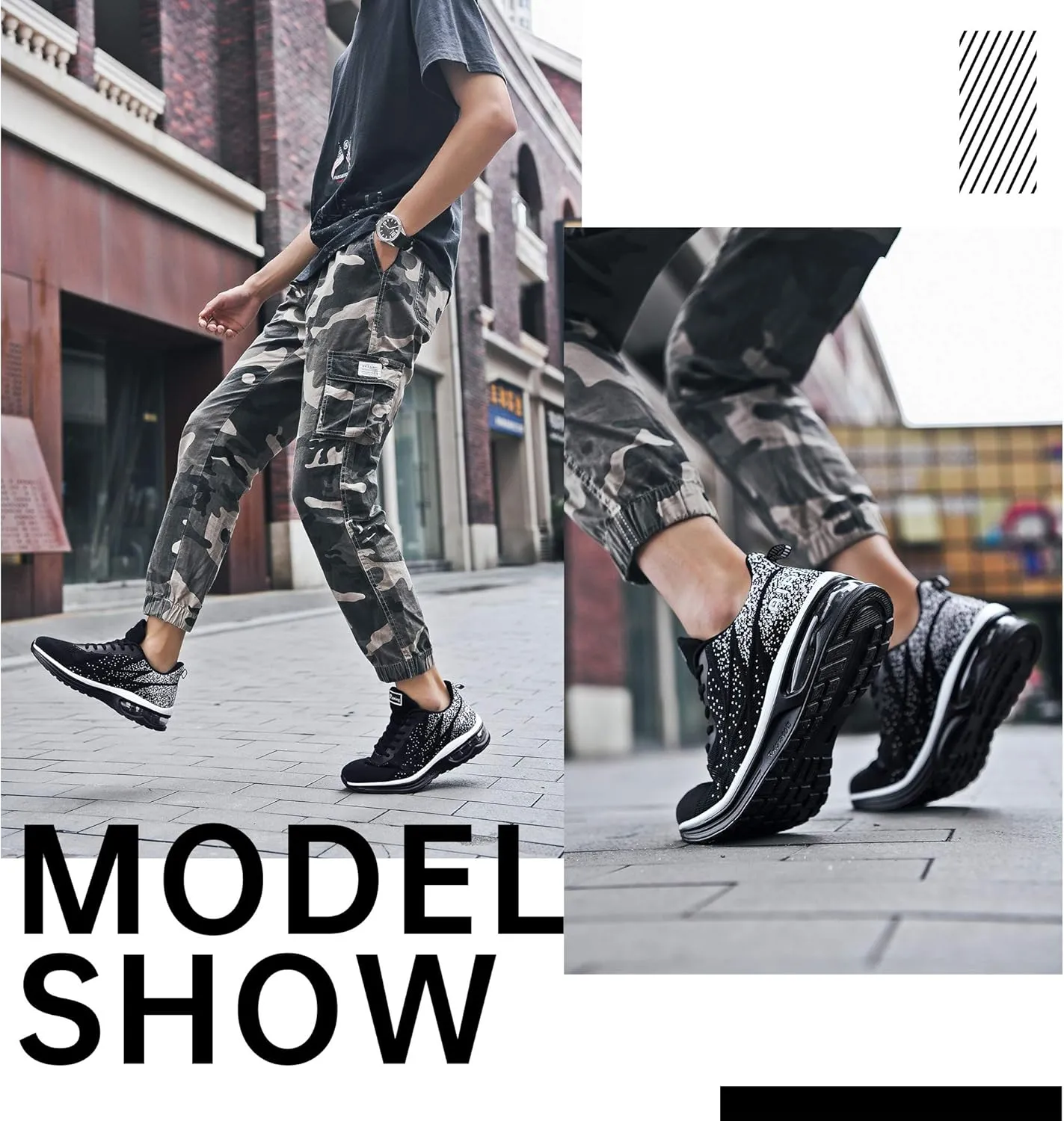 MEHOTO Mens Tennis Running Sneakers, Men Sport Fitness Gym Jogging Walking Lightweight Athletic Shoes