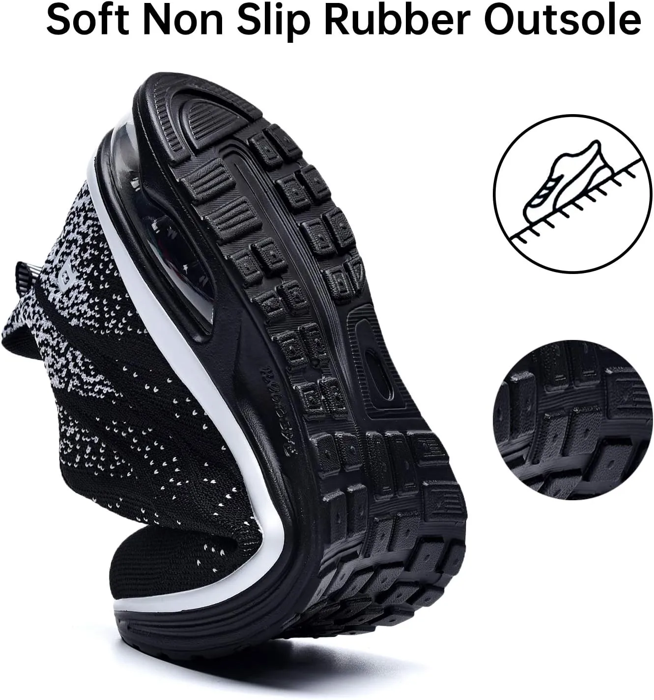 MEHOTO Mens Tennis Running Sneakers, Men Sport Fitness Gym Jogging Walking Lightweight Athletic Shoes