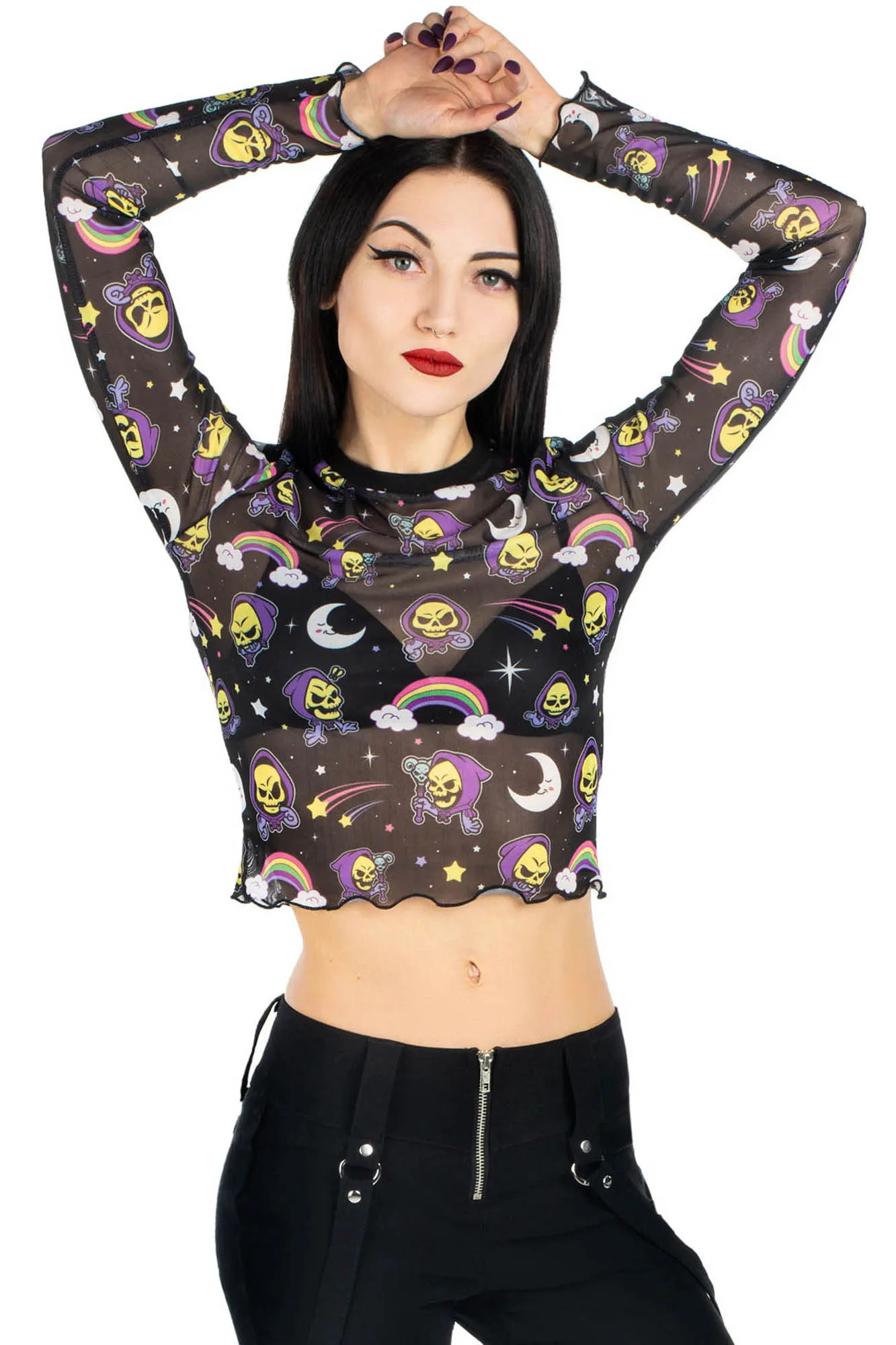 Not Cute Mesh Top
