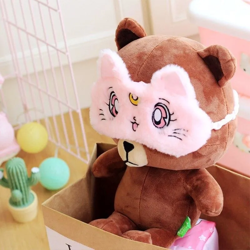 Plush Kitten Sleep Mask