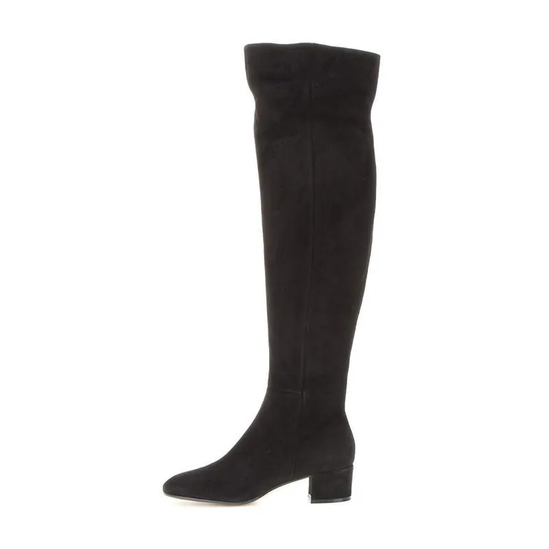Pre Order:  Cow Suede Over the Knee Boots
