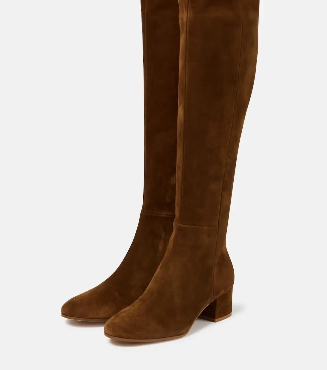 Pre Order:  Cow Suede Over the Knee Boots