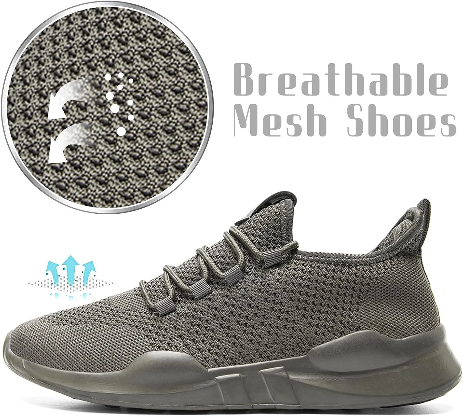 Running Shoes for Men Walking Tennis Fashion Sneakers Athletic Casual Workout Gym Breathable Lightweight Shoes