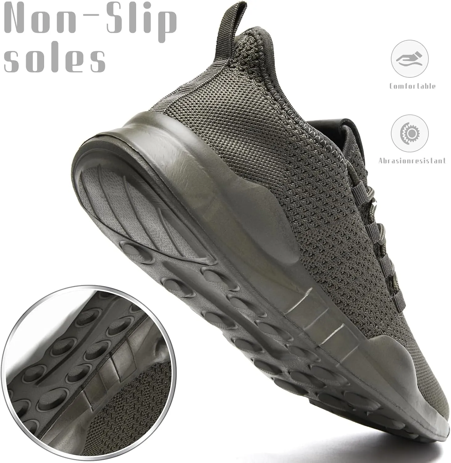 Running Shoes for Men Walking Tennis Fashion Sneakers Athletic Casual Workout Gym Breathable Lightweight Shoes