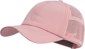 Women Quick Drying Baseball Cap Sun Hats Mesh Lightweight UV Protection for Outdoor Sports - Multiple Colors